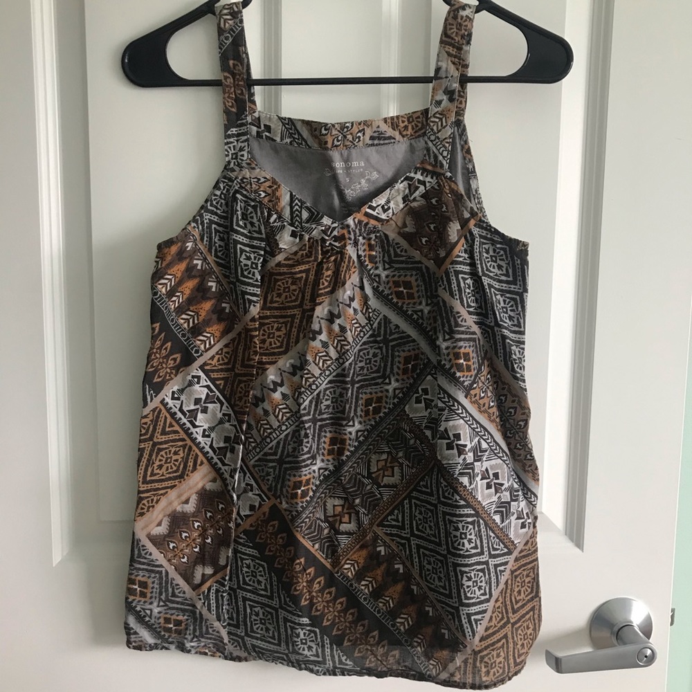 Printed Tank Top